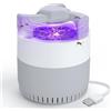 beseloa Lampada anti-zanzara elettrica, lampada anti-zanzara pieghevole per interni elettrici anti mosche uccide mosche zanzara pieghevole a mosca per camera da letto, giardino, campeggio