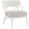 KARTELL poltrona per esterni A.I. LOUNGE OUTDOOR - 5904-OW