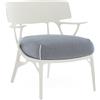 KARTELL poltrona per esterni A.I. LOUNGE OUTDOOR - 5904-OB