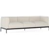 KARTELL divano a 3 posti ASIA - 7277-N1