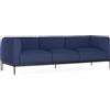 KARTELL divano a 3 posti ASIA - 7277-N6