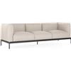 KARTELL divano a 3 posti ASIA - 7277-B1