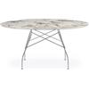 KARTELL tavolo rotondo GLOSSY XXL MARBLE Ø 150 cm - 4456-TU