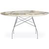 KARTELL tavolo rotondo GLOSSY XXL MARBLE Ø 150 cm - 4456-MS