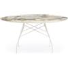KARTELL tavolo rotondo GLOSSY XXL MARBLE Ø 150 cm - 4457-MS