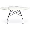 KARTELL tavolo rotondo GLOSSY XXL MARBLE Ø 150 cm - 4458-MB