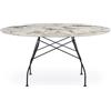 KARTELL tavolo rotondo GLOSSY XXL MARBLE Ø 150 cm - 4458-TU