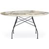KARTELL tavolo rotondo GLOSSY XXL MARBLE Ø 150 cm - 4458-MS