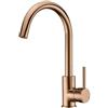 Edouard Rousseau Rousseau Sanitaire 4060435 - Miscelatore per lavello KØBen, colore: Oro rosa