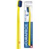 Curaprox CS 5460 Spazzolino Ultra-morbido-Cura denti e gengive per adulti/Setole Curen ® Super Soft per una pulizia delicata/Giallo-Blu, Confezione singola/Made in Switzerland