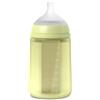 Suavinex, Biberon in Silicone da 240 ml, con Tettarella Fisiologica in Silicone SX Pro, con Valvola Anticolica, Biberon a Flusso Medio (M). Per bambini +3 mesi. Colour Essence Lime