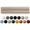 Blumtal Asciugamani Bagno, Asciugamani Telo Doccia, 100% Cotone Certificato Oeko-Tex 100, 2 Telo Bagno Grande (80x200cm), Tortora