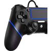 Zexrow Wired Controller per PS-4, USB da 2,1 m Wired Game Controller per Pla-yStation4/Pro/Slim/PC, Gamepad con doppia vibrazione e impugnatura antiscivolo (Nessuna porta audio)