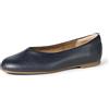 Amazon Essentials Ballerine da Donna in Ecopelle Nera, Taglia 40