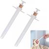Doukesh Pet Pill Dispenser, Animali Medici Dispenser, Pet Siringa di Pillola, Riutilizzabili, Sparapillole per Gatti, Siringa per Animali Domestici per Gatti e Cani di Piccola Taglia, 2 PCS