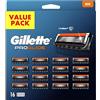 Gillette ProGlide Ricariche Per Lame Da Rasoio Da Uomo, 16 Ricariche Di Lame, Progettato Per Una Rasatura Da Vicino, Con Lubrastrip