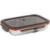CANDL Cuitisan - Contenitore in acciaio inox con coperchio, 700 ml, con graduazione