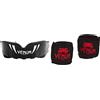 Venum Challenger, Paradenti per bambini, Nero/Bianco, Taglia Unica, 10 Anni & Kontact, Bendaggi da Box Unisex - Adulto, Nero/Rosso, 4m