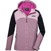 killtec Bambine e ragazze La giacca funzionale è impermeabile/antipioggia con cappuccio KOS 150 GRLS JCKT, rosenholz, 152, 43019-000