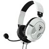 Turtle Beach Recon 50 Bianco/Nero Cuffie da gioco multipiattaforma con cavo per Xbox Series X|S, Xbox One, Nintendo Switch, PS5, PS4, PC & dispositivi mobili