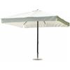 Greenwood Ombrellone da giardino quadrato 3x3 mt con fusto ANTRACITE cod. E 5070G