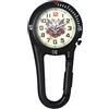 Oidea Orologio da taschino digitale con moschettone: orologio da taschino unisex con luce notturna per medici, infermieri, cuochi, scalatori, casa, ufficio, sport all'aria aperta, attività di