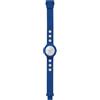 HIP HOP Orologio HWU0496 DONNA PEARLS quadrante MADREPERLA BIANCO movimento SOLO TEMPO - 3 LANCETTE QUARZO e CINTURINO SILICONE BLU