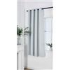 Gardinenbox München Dark 202410 - Tenda oscurante con occhielli, 175 x 145 cm, 100% oscurante, motivo a spina di pesce