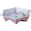 Dr. Oetker Creative Origami - Stampo rotondo Ø 28 x 7 cm, 2000 ml, di alta qualità in oro rosa, rivestimento antiaderente senza PFAS, perfetto per gugelhupfe, resistente al calore fino a +230°C