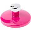 Spirella - Gancio Muro Asciugamano Modello Bowl - ABS Cromato Durevole - Design Elegante e Moderno - Fissaggio a Muro Pratico per Asciugamani - Rosa e Argento