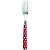 Excelsa Enjoy Forchetta Cuoricino, Acciaio Inossidabile, Rosso, 19x2x1.8 cm