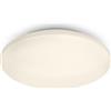 Briloner - Plafoniera LED, plafoniera LED bagno IP44, lampada da bagno, luce bianca calda, 34 cm, bianco, Standard
