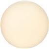 BRILLIANT lampada Fakir LED lampada da parete e soffitto 30 cm bianco/bianco caldo | 1x LED 12W integrato, (800lm, 3000K) | Scala da A ++ a E | Risparmio energetico e lunga durata grazie all'ut