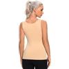 BELLISSIMA BY FAP Spalla Larga in Microfibra Semplice Donna Canotta Aderente 3 Pezzi (IT, Testo, M, L, Regular, Regular, Bianco)