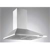 Candy Cappa aspirante CCE116/1X DE, larghezza 60 cm, potenza 67 W, 3 livelli di potenza/potenza max. aria: 337 m³/h, aria di scarico e ricircolo, efficienza energetica B/luce LED economica/acciaio