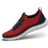 bugatti 321-asm01, Stringata Uomo, Red Dark Blue, 46 EU