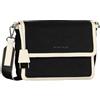 TOM TAILOR Borsa a tracolla con patta da donna Suzi, misura media, nera