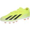 adidas X Crazyfast League Multi-Ground Boots, Scarpe da Calcio Unisex-Adulto, Solar Yellow/Core Black/Cloud White, 42 EU