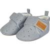 Sterntaler Krabbelschuhe Punkte, Mocassino Bimbo 0-24, Grigio/Blu, 18 EU