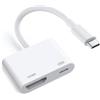 Mindorlen Adattatore USB-C a HDMI 4K@60Hz per i-Phone 15, MacBook Pro Air iPad Pro, USB 3.1 tipo C Digital AV HDMI 2.0, compatibile con Sam-ung Galaxy S23/S22, Pixelbook, XPS e molto altro ancora