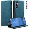 KZB Cover Libro per Samsung Galaxy S25 5G, Portafoglio Magnetica in Pelle