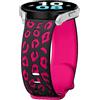 BYISYUE Leopard Cinturini di Ricambio per Samsung Galaxy Watch 7/Watch 6 Classic/Watch 5 Pro, 20mm Silicone Sport Bracciali Cinturino per Galaxy Watch 4/Watch FE/Watch 3/Active 2