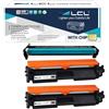 LCL Cartucce di Toner Compatibile 17A CF217A 19A CF219A (3-Pack, 2Toner+1Tamburo) Sostituzione per HP LaserJet Pro M102 M102a M102w Laserjet Pro MFP M130 M130a M130fn M130fw M130nw M132 M132a M132fn