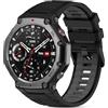SenMore Cinturino Compatibile con Amazfit T-Rex 3, Ajustable Sportivo in Morbido Silicone Cinturino per Amazfit T-Rex 3.(No host)