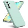 Oududianzi - Cover per Samsung Galaxy S24 FE 5G Silicone, Menta