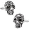 SUMA SHOP Gemelli Con Teschio color Argento Gemelli Per il vostro fidanzato, padre o parenti, per qualsiasi motivo con confezione regalo - Accessori Da Uomo Per Le Occasioni (Skull)