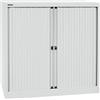 Bisley EuroTambour - Armadietto per tapparelle, 2 Ripiani, 2,5 OH, Larghezza 1000 mm, in Metallo, Lg645, Struttura Grigio Chiaro, 43 x 100 x 103 cm