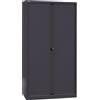 Bisley Eurotambour 5633 - Armadietto per tapparelle, 4 Ripiani, Larghezza 1000 mm, in Metallo, 43 x 100 x 198 cm, Colore: Nero