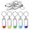 Kahns Trade Portachiavi con Etichetta in Metallo, Set Multicolore 5 Colori, 5 pz | Inserto Scrivibile, Custodia Protettiva, Identificativi, Per Ufficio, Hotel, Armadietti, Bagagli, Animali