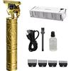 Jomewory Trimmer per Capelli Uomo Elettrico Trimmer Barba Uomo USB Ricaricabile Tagliacapelli Elettrico Senza Fili Trimmer Barba Professionale